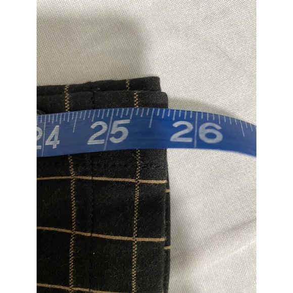 J Jill Womens Pullover Top Blouse Tunic Black Tan Viscose Nylon Spandex 1X - Picture 8 of 12